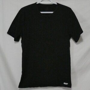 CALVIN KLEIN - Cotton Stretch | medium | Classic Black Short Sleeve T-Shirt